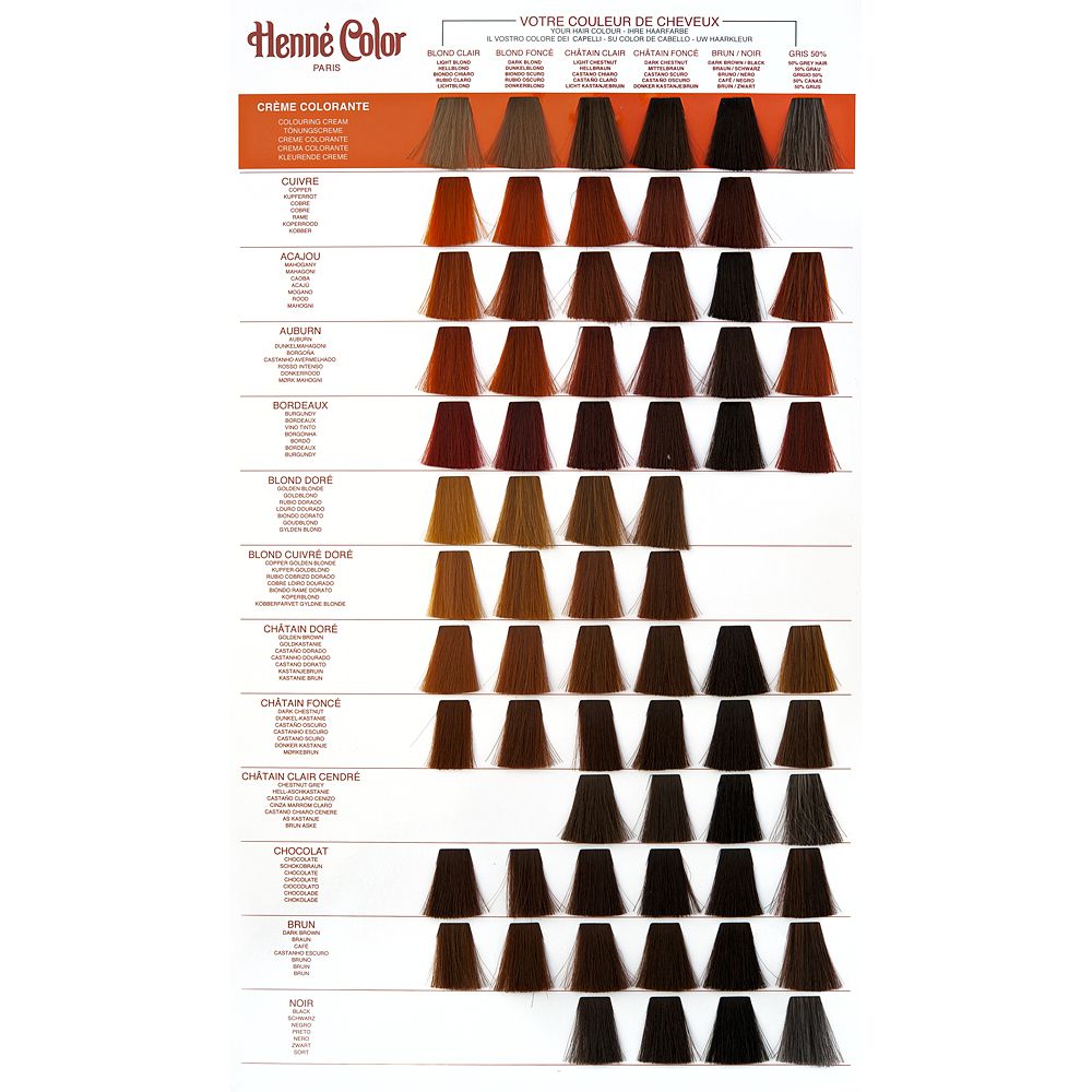 Hennè Nuance - Crema colorante