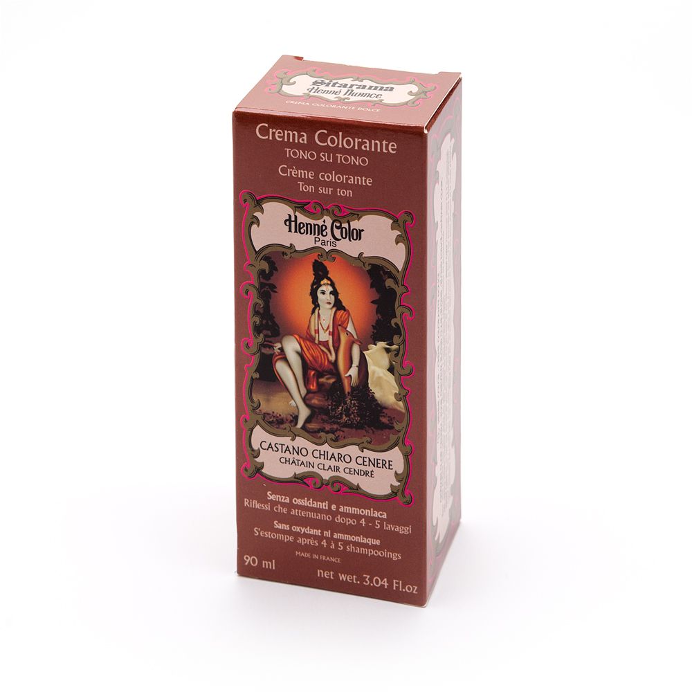 #Nuance Light Ash Chestnut Henné Color Coloring Cream